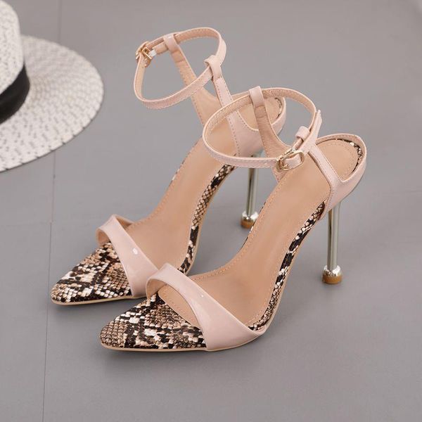 sandals multicolored high heels 2021 women's ladies shoes summer large size suit female beige snakeskin outside high-heeled, Black
sandals multicolored high heels 2021 women's ladies shoes summer large size suit female beige snakeskin outside high-heeled, Black