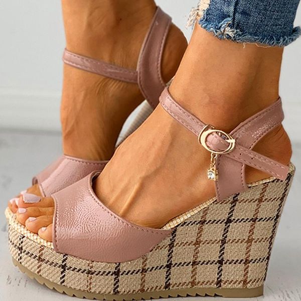 dress shoes women sandals outdoor buckle strap wedges heels casual ladies sandalias plaid comfy walking summer platform mujer zapatos, Black
dress shoes women sandals outdoor buckle strap wedges heels casual ladies sandalias plaid comfy walking summer platform mujer zapatos, Black