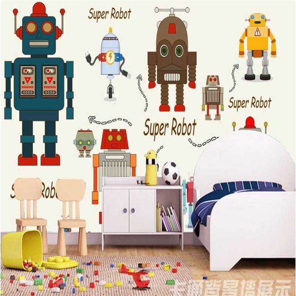 wallpapers custom 3d wallpaper mural hand-painted cartoon robot large background wall interior decoration painting
wallpapers custom 3d wallpaper mural hand-painted cartoon robot large background wall interior decoration painting