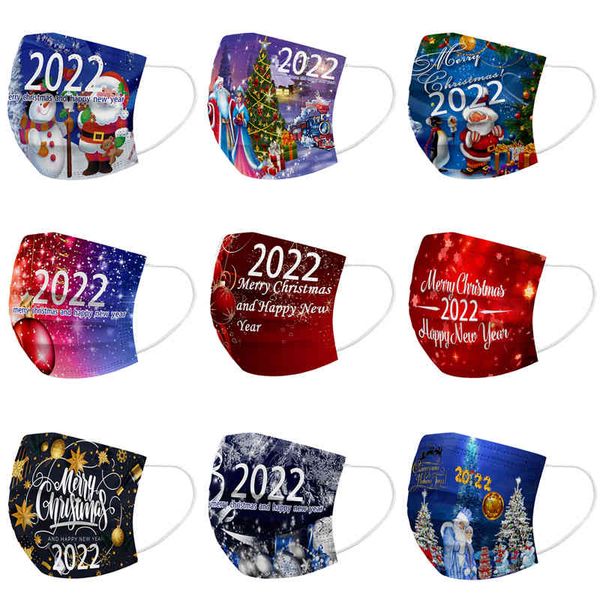 2022 christmas face mask 3 layered disposable masks print santa claus snowman red black dustproof breathable protective year decoration
2022 christmas face mask 3 layered disposable masks print santa claus snowman red black dustproof breathable protective year decoration