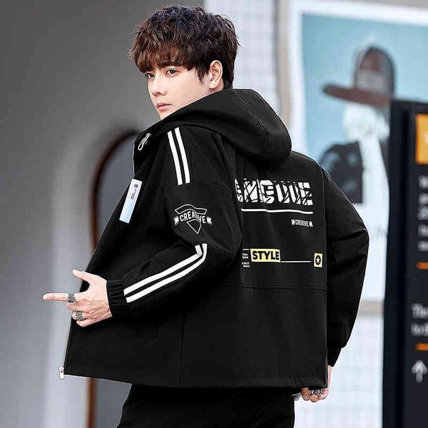 men's jackets spring autumn mens coat hooded casual fashion patchwork color men windbreaker male bomber qab6, Black;brown
men's jackets spring autumn mens coat hooded casual fashion patchwork color men windbreaker male bomber qab6, Black;brown
