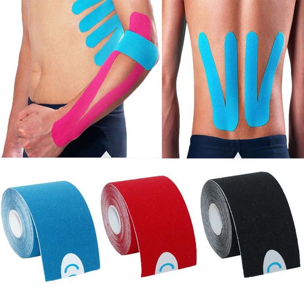 elbow & knee pads 2 size kinesiology tape muscle bandage length 5m sports elastic adhesive strain athletic knees pain relief stickers, Black;gray
elbow & knee pads 2 size kinesiology tape muscle bandage length 5m sports elastic adhesive strain athletic knees pain relief stickers, Black;gray
