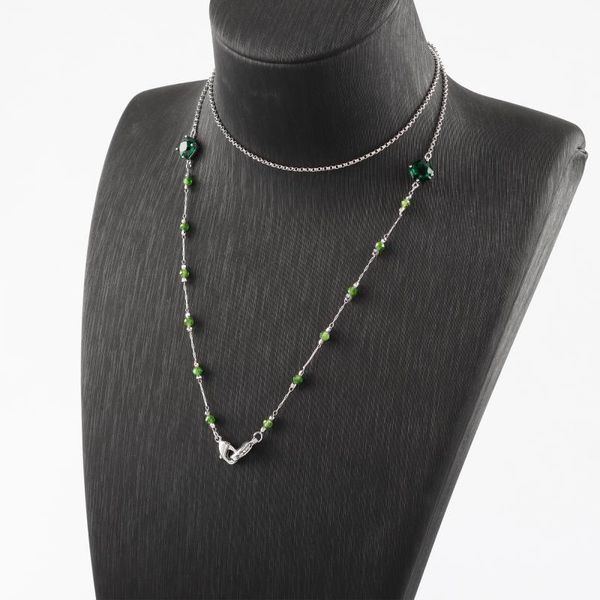 sunglasses frames sanying m110403 fashion eyeglasses chain natural stone green zircon rhodium plated diy handmade mask 70cm/pcs, Silver
sunglasses frames sanying m110403 fashion eyeglasses chain natural stone green zircon rhodium plated diy handmade mask 70cm/pcs, Silver
