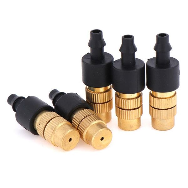watering equipments 5pcs copper misting fog cooling nozzles atomizing sprayers for 4/7mm hose garden irrigation agricultural sprinklers 
watering equipments 5pcs copper misting fog cooling nozzles atomizing sprayers for 4/7mm hose garden irrigation agricultural sprinklers