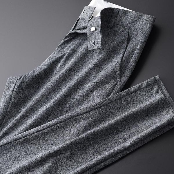 men's pants classic summer mens luxury flower yarn business casual suit trousers hight quality fashion slim fit grey man, Black
men's pants classic summer mens luxury flower yarn business casual suit trousers hight quality fashion slim fit grey man, Black