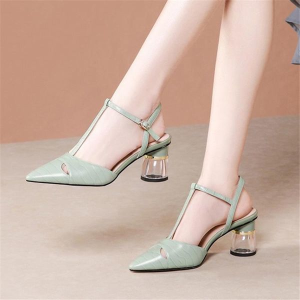 designer crystal round high heels t tied sandals women genuine leather lady party dress date evening shoes 2021 summer, Black
designer crystal round high heels t tied sandals women genuine leather lady party dress date evening shoes 2021 summer, Black