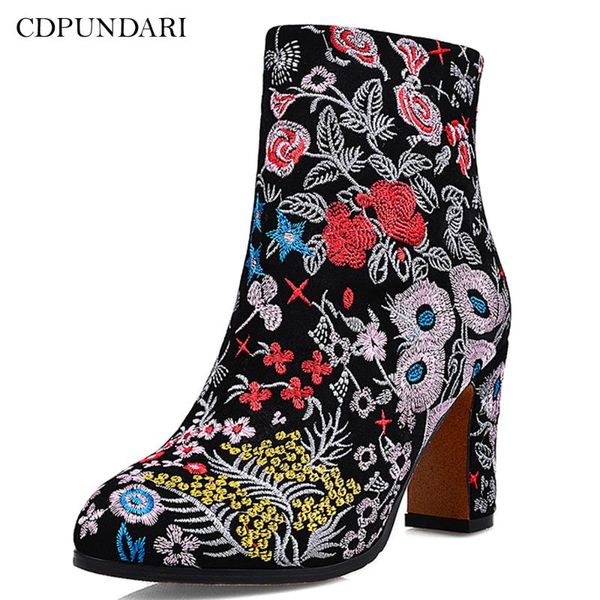 boots embroider genuine leather ankle for women high heel ladies spring shoes woman, Black
boots embroider genuine leather ankle for women high heel ladies spring shoes woman, Black