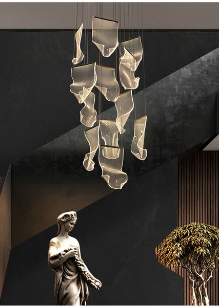 indoor lighting pendant lamp luxury, long, staircase, spiral chandelierlight touch on/off switch
indoor lighting pendant lamp luxury, long, staircase, spiral chandelierlight touch on/off switch