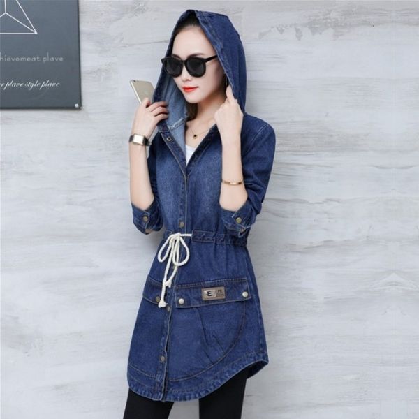 women's jackets asymmetrical women average length denim jackets with hood single long sleeve breasted drawstring thin female waist oute, Black;brown
women's jackets asymmetrical women average length denim jackets with hood single long sleeve breasted drawstring thin female waist oute, Black;brown