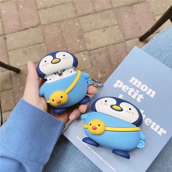 cases for airpod pro 3d cute cartoon backpack penguin earbuds case for apple airpods 1 2 3 wireless earphone cover box
cases for airpod pro 3d cute cartoon backpack penguin earbuds case for apple airpods 1 2 3 wireless earphone cover box