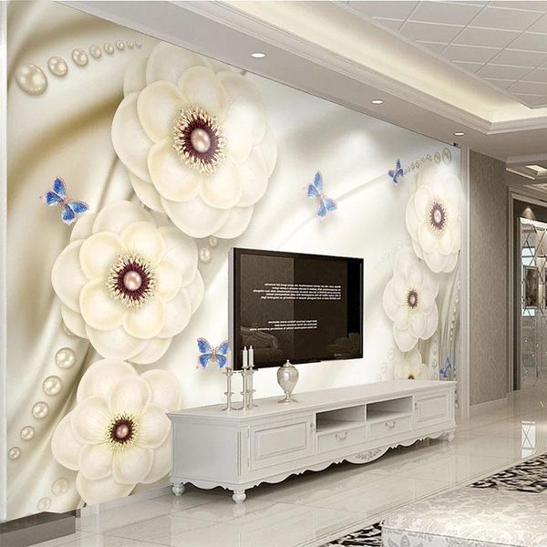 wallpapers custom mural wallpaper european style luxury diamond pearl flower 3d jewelry living room tv background wall murals
wallpapers custom mural wallpaper european style luxury diamond pearl flower 3d jewelry living room tv background wall murals