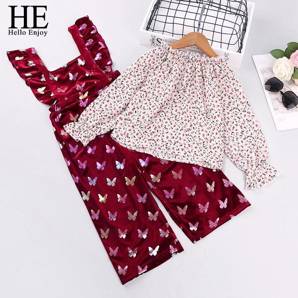 clothing sets he hello enjoy autumn baby girls clothes set outfit fashion red butterfly print overalls + pink long-sleeve top, White
clothing sets he hello enjoy autumn baby girls clothes set outfit fashion red butterfly print overalls + pink long-sleeve top, White