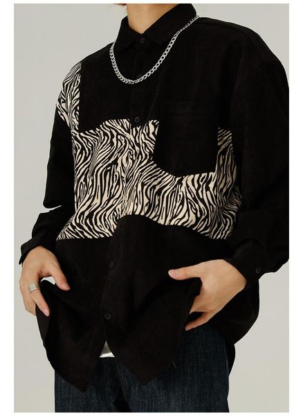 hong kong hip hop button shirts men women fashion casual streetwear dress shirt coats male hipster leopard harajuku men's, White;black
hong kong hip hop button shirts men women fashion casual streetwear dress shirt coats male hipster leopard harajuku men's, White;black