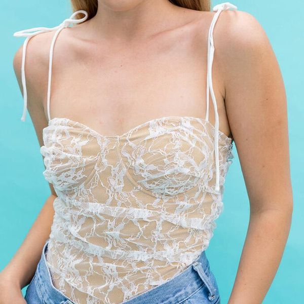 women's tanks & camis wllwlp summer bandage lace for women 2021 european fashion chest wrapping slim short camisole a369, White
women's tanks & camis wllwlp summer bandage lace for women 2021 european fashion chest wrapping slim short camisole a369, White
