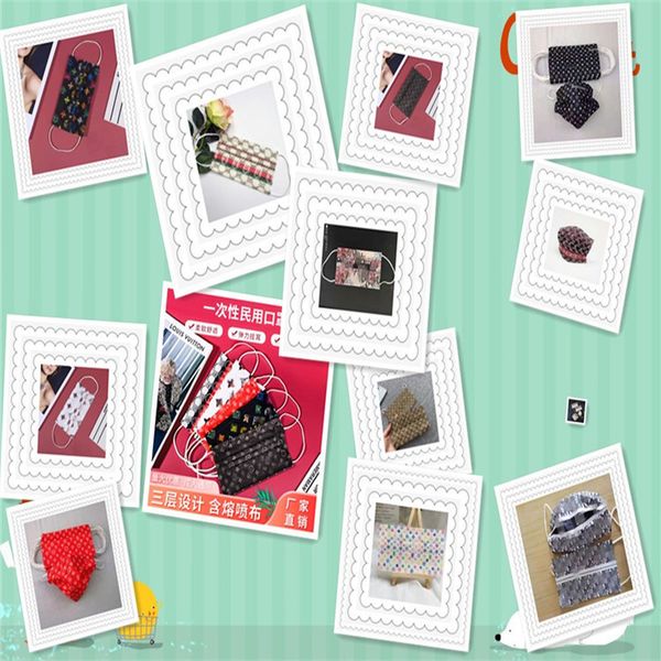 fashion brand one time printing three layer mask with melt blown several kinds of net red
fashion brand one time printing three layer mask with melt blown several kinds of net red