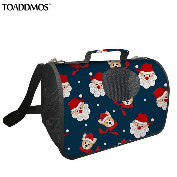 dog car seat covers toaddmos santa claus pattern pet bag travel portable dog/cat/ carrier shoulder for women men bolsa de mascotas
dog car seat covers toaddmos santa claus pattern pet bag travel portable dog/cat/ carrier shoulder for women men bolsa de mascotas