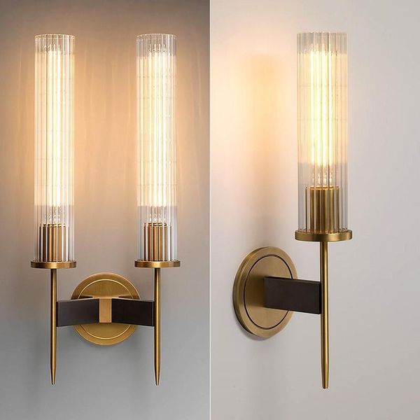 nordic copper living room wall light modern luxury glass sconce bedroom bedside led lights bathroom mirror front lamp
nordic copper living room wall light modern luxury glass sconce bedroom bedside led lights bathroom mirror front lamp