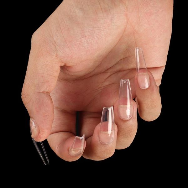 false nails 120/600pcs full cover fake abs french artificial press on coffin art tips acrylic professional nail manicure tool, Red;gold
false nails 120/600pcs full cover fake abs french artificial press on coffin art tips acrylic professional nail manicure tool, Red;gold