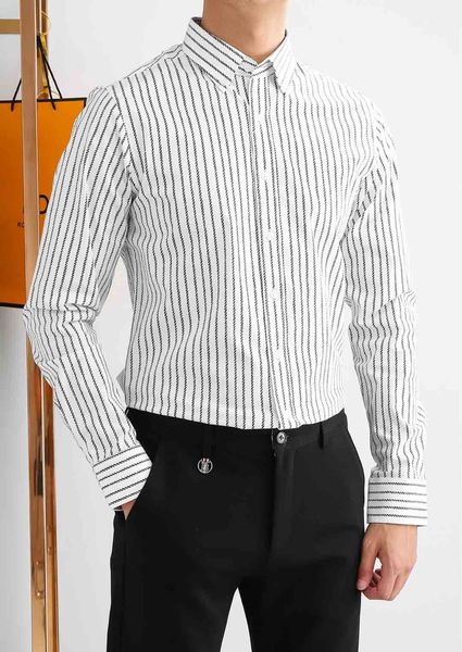 mens designer shirts brand clothing men long sleeve dress shirt hip hop style cotton 2021new arrival 119, White;black
mens designer shirts brand clothing men long sleeve dress shirt hip hop style cotton 2021new arrival 119, White;black