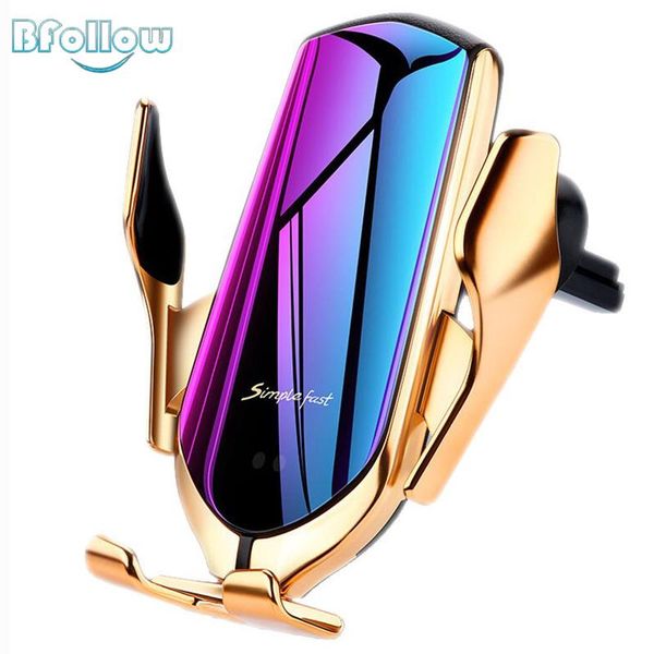 car phone holder infrared auto clamp fast charging wireless charger mount foriphone huawei smart sensor cell mounts & holders
car phone holder infrared auto clamp fast charging wireless charger mount foriphone huawei smart sensor cell mounts & holders