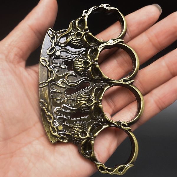 protective alloy gear knuckle four fingers ghost fire safety knuckles dusters boxing bronze sliver 5 5kga q2
protective alloy gear knuckle four fingers ghost fire safety knuckles dusters boxing bronze sliver 5 5kga q2