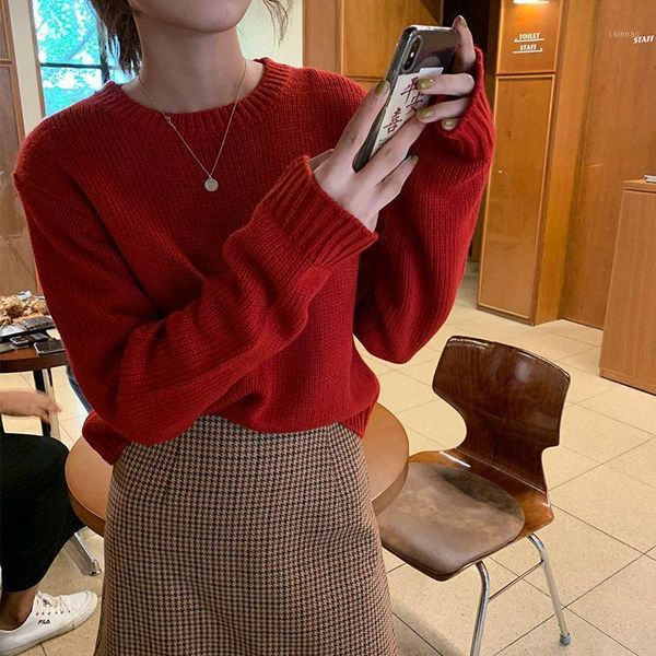 solid vintage elegant korean warm knitwear women o-neck winter jumpers harajuku preppy kawaii female outwear pullovers w261 women's swe, White;black
solid vintage elegant korean warm knitwear women o-neck winter jumpers harajuku preppy kawaii female outwear pullovers w261 women's swe, White;black