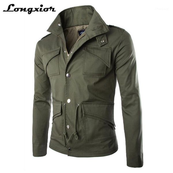 men's jackets spring military jacket men plus size 4xl tactical fashion stand collar thin outerwear army green brand clothing g20, Black;brown
men's jackets spring military jacket men plus size 4xl tactical fashion stand collar thin outerwear army green brand clothing g20, Black;brown
