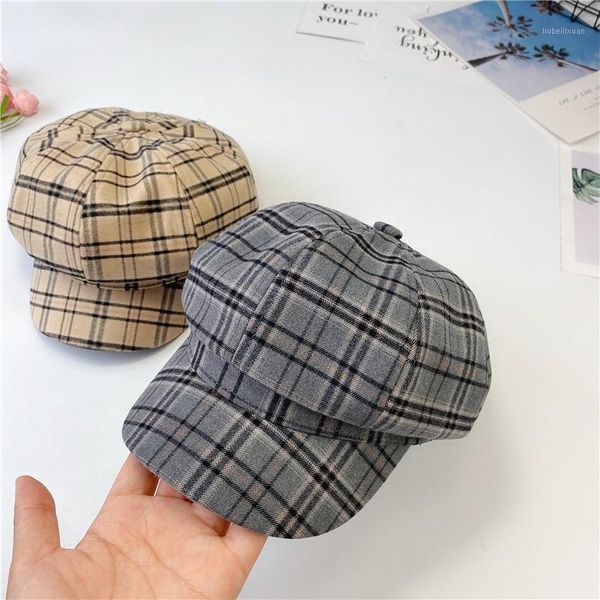 maxti u autumn winter vintage plaid children octagonal hat solid color sboy girls' fashion painter cap caps & hats1, Yellow
maxti u autumn winter vintage plaid children octagonal hat solid color sboy girls' fashion painter cap caps & hats1, Yellow