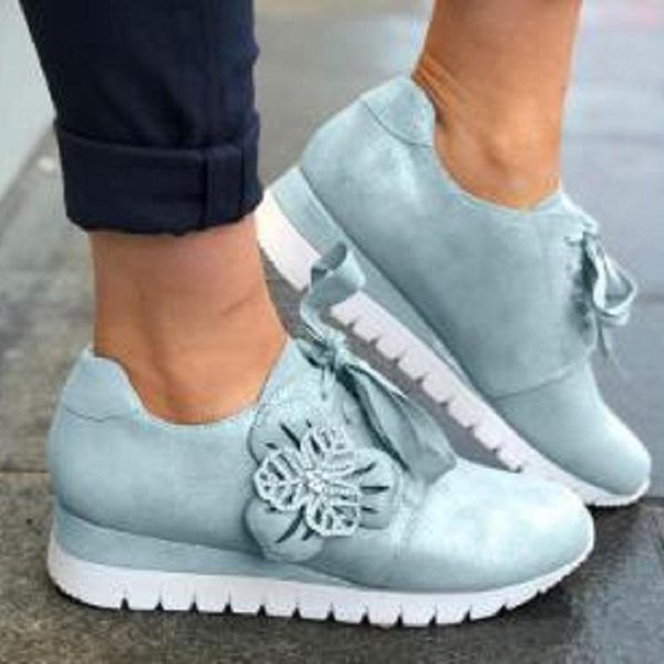 dress shoes spring autumn women pumps lace up wedges platform ladies sneakers round toe casual comfortable female zapatos mujer, Black
dress shoes spring autumn women pumps lace up wedges platform ladies sneakers round toe casual comfortable female zapatos mujer, Black