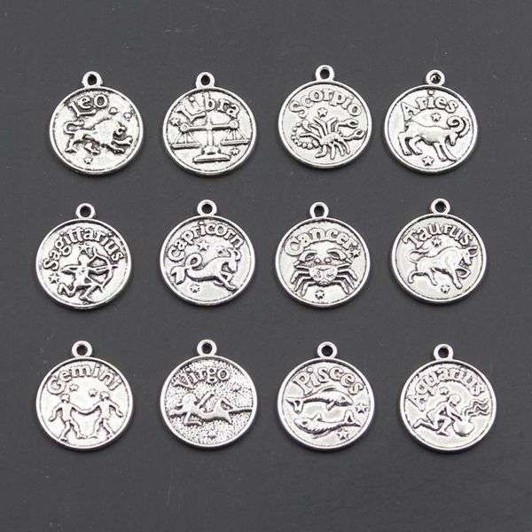 charms pisces zodiac vigro aquarius taurus scorpio capricron gemini 20x17mm antique making tibetan bronze diy pendants, Bronze;silver
charms pisces zodiac vigro aquarius taurus scorpio capricron gemini 20x17mm antique making tibetan bronze diy pendants, Bronze;silver