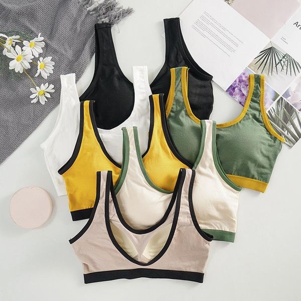 bustiers & corsets girls tube teenager bras women underwear breathable sports comfort cotton lingerie famale brassiere crop, Black;white
bustiers & corsets girls tube teenager bras women underwear breathable sports comfort cotton lingerie famale brassiere crop, Black;white