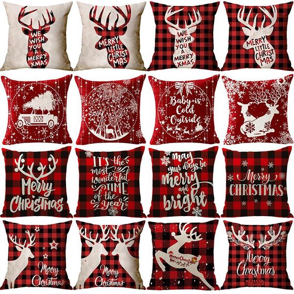 cushion/decorative pillow home elk snowman christmas cover wholesale red lattice linen cushion
cushion/decorative pillow home elk snowman christmas cover wholesale red lattice linen cushion