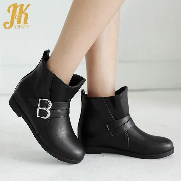 boots jk pu ankle women round toe elevator booties ladies fashion casual shoes female buckle girl winter 2021 black
boots jk pu ankle women round toe elevator booties ladies fashion casual shoes female buckle girl winter 2021 black