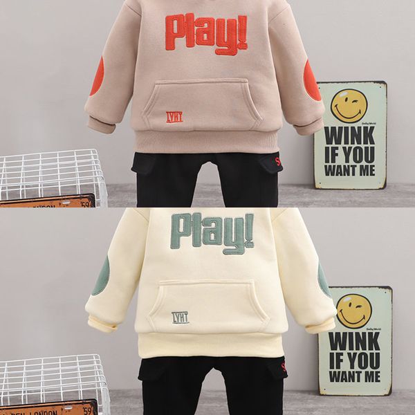 clothing sets winter boys girls fashion clothes kids thick warm hoodies jacket pants 2pcs/sets tracksuit toddler velvet leisure sport suits, White
clothing sets winter boys girls fashion clothes kids thick warm hoodies jacket pants 2pcs/sets tracksuit toddler velvet leisure sport suits, White