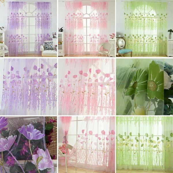 curtain & drapes 1pc window curtains 1m*2m sheer voile tulle for bedroom living room balcony kitchen printed tulip pattern sun-shading
curtain & drapes 1pc window curtains 1m*2m sheer voile tulle for bedroom living room balcony kitchen printed tulip pattern sun-shading