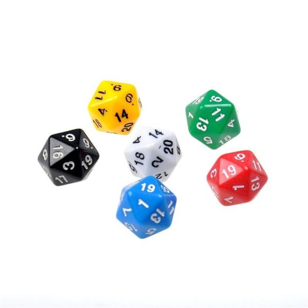 decorative objects & figurines 6pcs/set d20 dice opaque twenty sided for dungeons dragons multi color gaming resin polyhedral games accessor
decorative objects & figurines 6pcs/set d20 dice opaque twenty sided for dungeons dragons multi color gaming resin polyhedral games accessor