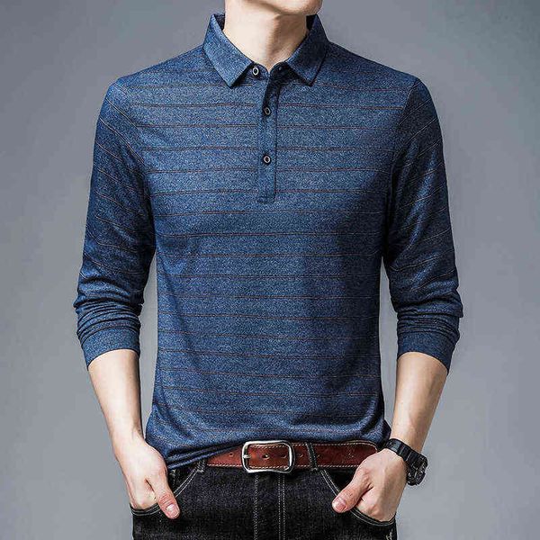 2021 spring and autumn polo men's long sleeve t-shirt lapel busins casual dad's korean style, White;black
2021 spring and autumn polo men's long sleeve t-shirt lapel busins casual dad's korean style, White;black