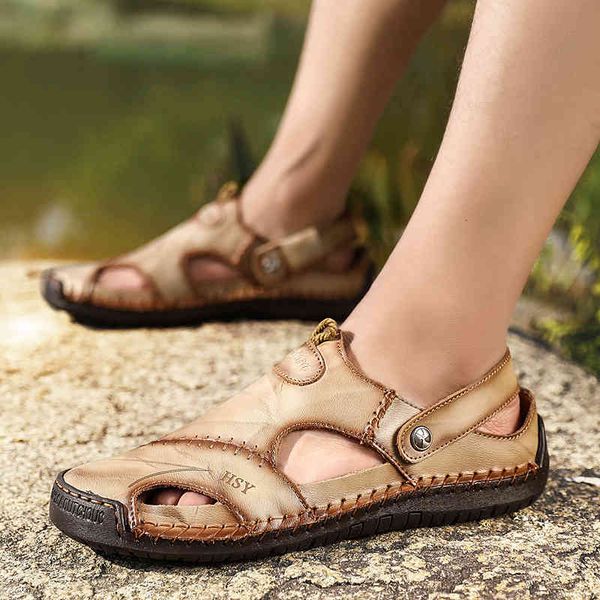 sandals genuine leather men's summer men classic roman beach slippers bohemia outdoor sneake 38-48 yzbx, Black
sandals genuine leather men's summer men classic roman beach slippers bohemia outdoor sneake 38-48 yzbx, Black