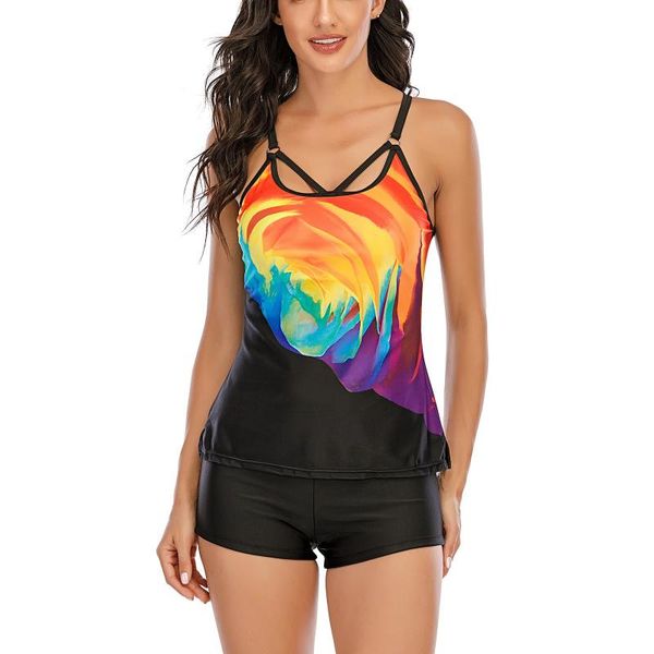 women's swimwear women plus size print strappy bikini set back brazilian tankini two piece swimsuits swimdress swimjupmsuit swimming co, White;black
women's swimwear women plus size print strappy bikini set back brazilian tankini two piece swimsuits swimdress swimjupmsuit swimming co, White;black