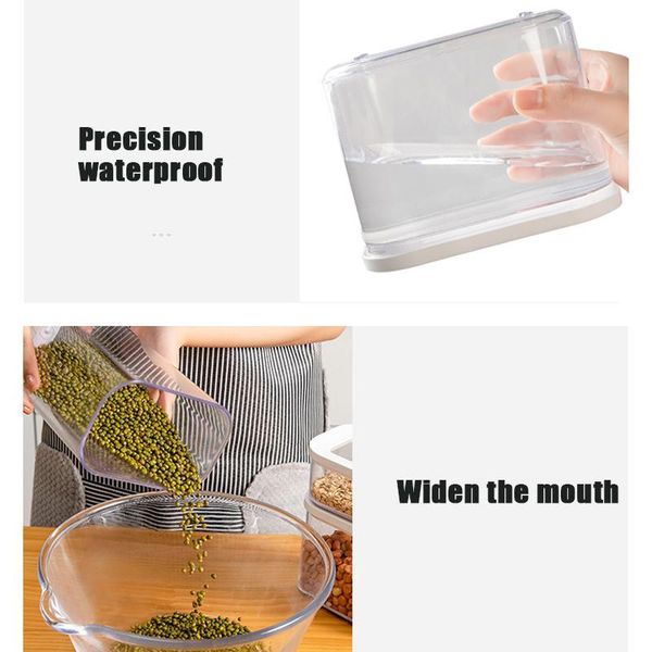 storage box plastic seal jar grains thickened moisture-proof for kitchen f2 bottles & jars
storage box plastic seal jar grains thickened moisture-proof for kitchen f2 bottles & jars