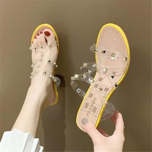 new women sandals transparent crystal summer jelly shoes pointed toe slip on low heels ladies fashion slip on female footwear, Black
new women sandals transparent crystal summer jelly shoes pointed toe slip on low heels ladies fashion slip on female footwear, Black
