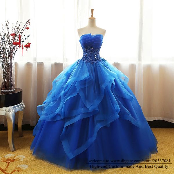 quinceanera dresses 2021 appliques crystal royal blue party prom formal lace up princess ball gown tulle vestidos de 15 anos q37, Blue;red
quinceanera dresses 2021 appliques crystal royal blue party prom formal lace up princess ball gown tulle vestidos de 15 anos q37, Blue;red