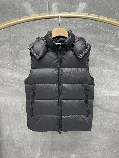 2021 black solid sleeveless jacket goose down coat men women hooded zip-fly warm bread vest jacket lady autumn winter, Black;brown
2021 black solid sleeveless jacket goose down coat men women hooded zip-fly warm bread vest jacket lady autumn winter, Black;brown