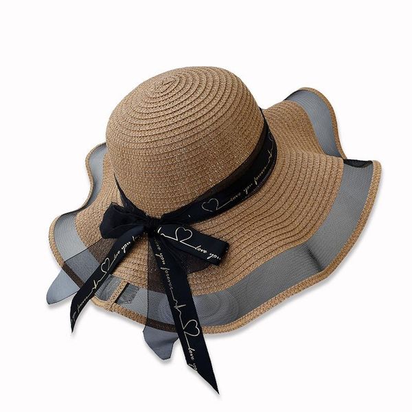 wide brim hats summer girls elegant net yarn seaside bow red foldable beach hat, Blue;gray
wide brim hats summer girls elegant net yarn seaside bow red foldable beach hat, Blue;gray