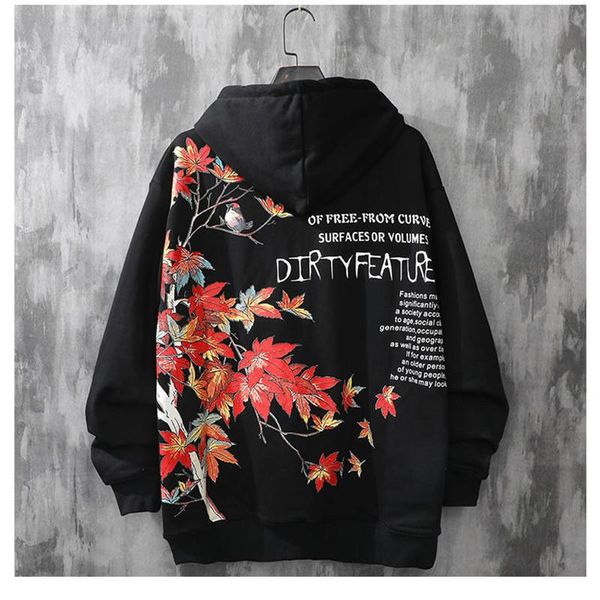 men's hoodies & sweatshirts male autumn hnd winter hooded trend chinese style national tide printing loose wild harajuku couple h, Black
men's hoodies & sweatshirts male autumn hnd winter hooded trend chinese style national tide printing loose wild harajuku couple h, Black