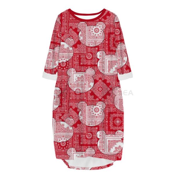 casual dresses fashion bandana 3d print long paisley pocket loose robe summer dress traf for women v18, Black;gray
casual dresses fashion bandana 3d print long paisley pocket loose robe summer dress traf for women v18, Black;gray