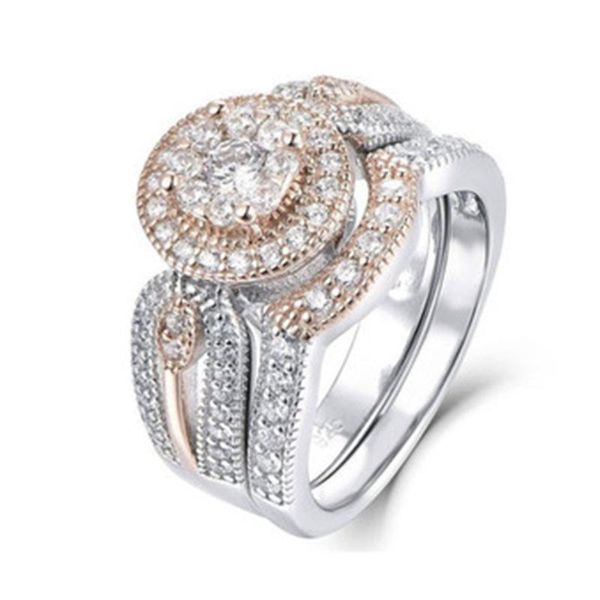 wedding rings 2 pcs/set mialngirl fashion crystal ring set for women luxury elegant zircon engagement jewelry party, Slivery;golden
wedding rings 2 pcs/set mialngirl fashion crystal ring set for women luxury elegant zircon engagement jewelry party, Slivery;golden