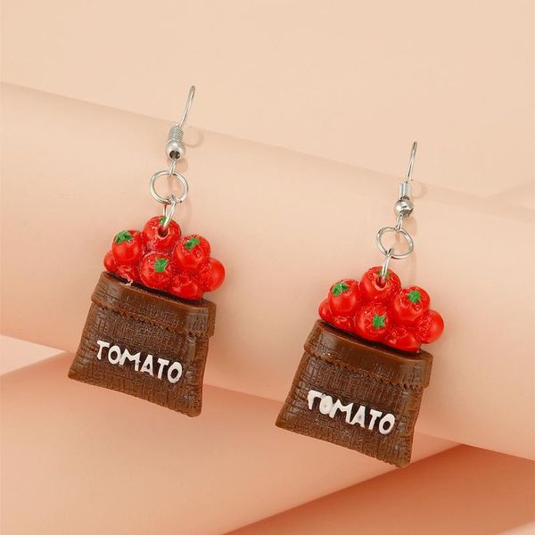 dangle & chandelier 1 pair retro sack tomato grape creative fruit earrings women simple style jewelry charms gift crafts, Silver
dangle & chandelier 1 pair retro sack tomato grape creative fruit earrings women simple style jewelry charms gift crafts, Silver