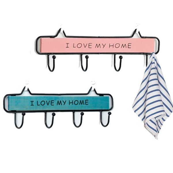 hooks & rails decorative 4 key holder wall hanger iron + wood space saving kitchen bathroom bag towel hook home storage rack
hooks & rails decorative 4 key holder wall hanger iron + wood space saving kitchen bathroom bag towel hook home storage rack