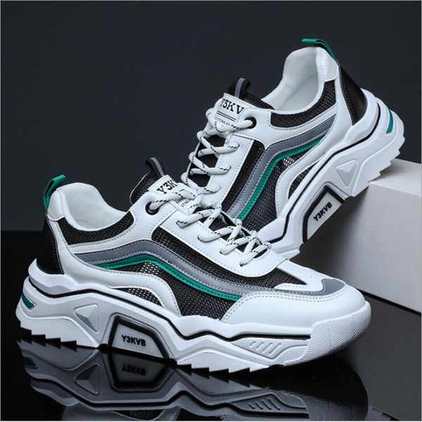 men's casual shoes single network hollow mesh breathable sneakers for men male platform fashion jogging walking size us7-9.5 good quali, Black
men's casual shoes single network hollow mesh breathable sneakers for men male platform fashion jogging walking size us7-9.5 good quali, Black